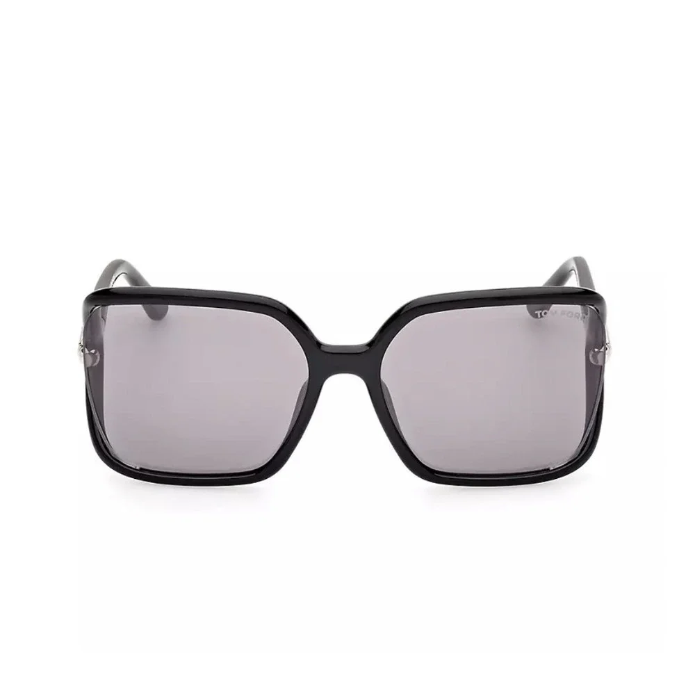 NWT Tom Ford FT1089 Black Square 60mm Sunglasses
